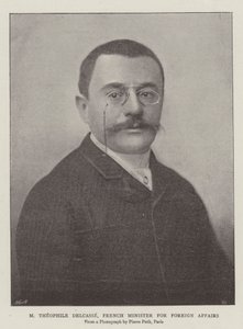 M Theophile Delcasse, ministro degli esteri francese da English Photographer