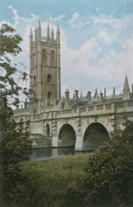 Magdalen College e Ponte da English Photographer
