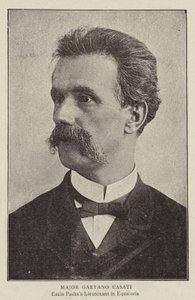 Maggiore Gaetano Casati da English Photographer