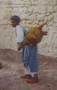 Uomo che trasporta acqua, Gerusalemme
