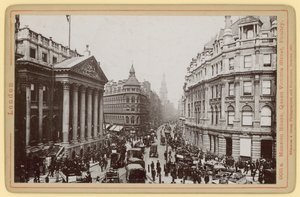 Mansion House, Queen Victoria Street, Poultry, Londra da English Photographer