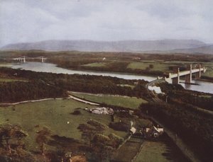 Stretto di Menai dalla Colonna di Anglesey