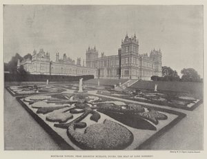 Mentmore Towers, vicino a Leighton Buzzard, Buckinghamshire, la residenza di Lord Rosebery da English Photographer
