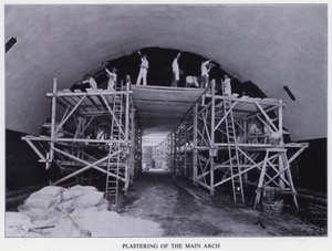 Tunnel del Mersey: Intonacatura dell