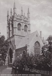 Merton College e Chiesa di San Giovanni Battista, Oxford