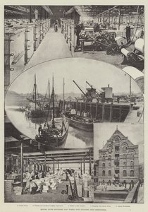Fabbrica di sapone dei fratelli Lever, Port Sunlight, vicino a Birkenhead da English Photographer