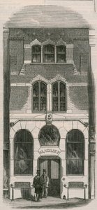 Messrs Gilbeys Wine Office, Oxford Street da English Photographer