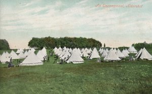 Accampamento militare, Aldershot, Hampshire (foto) da English Photographer