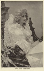 Miss Alice Lethbridge da English Photographer