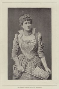 Miss Ellen Terry come Beatrice in Molto rumore per nulla
