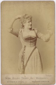 Miss Ellen Terry come Margaret