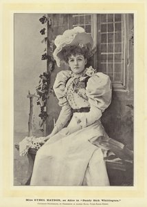 Miss Ethel Haydon, come Alice in Dandy Dick Whittington da English Photographer