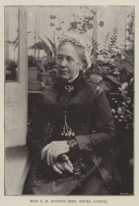 Miss L M Dickens (Mrs Henry Austin) da English Photographer