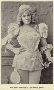 Miss Marie Tempest, in Il Maestro di Scherma