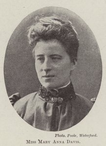 Miss Mary Anna Davis da English Photographer