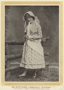 Miss Minnie Palmer; un ricordo di My Sweetheart da English Photographer