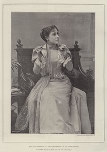 Miss Olga Nethersole in The Transgressor, al Court Theatre da English Photographer