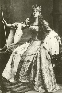 Miss Violet Vanbrugh come Anna Bolena (incisione) da English Photographer