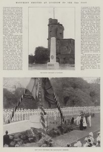Monumento eretto a Lucknow al 32° Reggimento