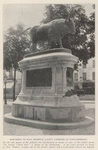Monumento a Rosa Bonheur, recentemente inaugurato a Fontainebleau da English Photographer