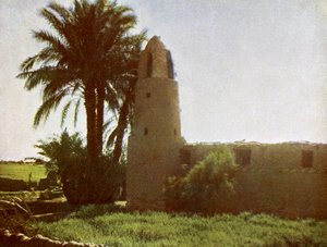 Moschea a Medamut (sobborgo di Tebe) da English Photographer