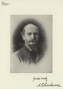 Algernon C Swinburne da English Photographer