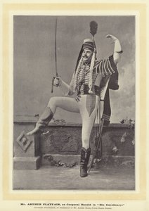 Mr Arthur Playfair, come Corporal Harold in His Excellency