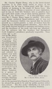 Il signor C Napier Hemy, ARA da English Photographer