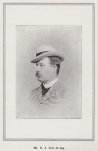 Mr D J Bell-Irving da English Photographer