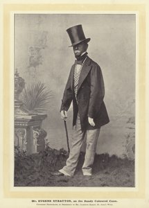 Mr Eugene Stratton, come il Dandy Coloured Coon da English Photographer