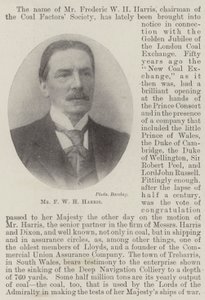Mr F W H Harris da English Photographer