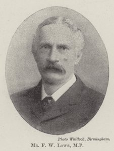 Mr F W Lowe, MP da English Photographer
