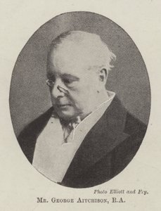 Il signor George Aitchison, RA da English Photographer