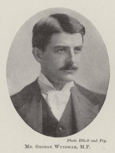 Il signor George Wyndham, MP da English Photographer