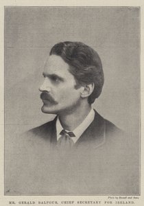 Il signor Gerald Balfour, Segretario Capo per l