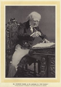 Mr Gilbert Hare, come Dr Jackson, in Old Cronies