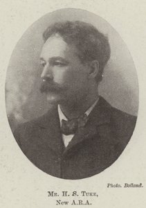 Il Sig. H S Tuke, Nuovo ARA da English Photographer