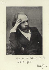 Mr Hall Caine da English Photographer