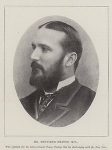 Il signor Henniker Heaton, deputato da English Photographer