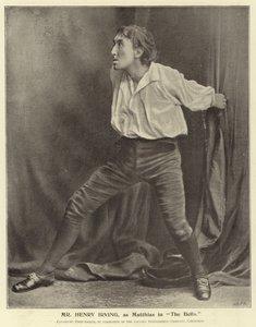 Mr Henry Irving, come Matthias in The Bells