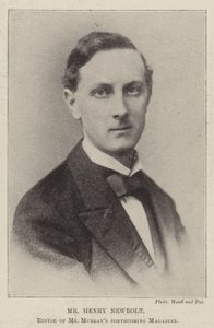 Mr Henry Newbolt, editore della prossima rivista di Mr Murray da English Photographer