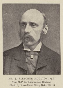 Il signor J Fletcher Moulton, QC da English Photographer