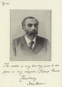 Mr John Burns, MP da English Photographer