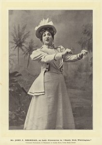 Mr John F Sheridan, come Lady Fitzwarren in Dandy Dick Whittington