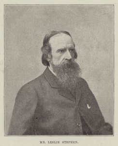 Il signor Leslie Stephen