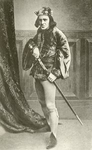 Mr Richard Mansfield come Riccardo III (incisione) da English Photographer