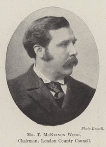 Mr T McKinnon Wood, Presidente, Consiglio della Contea di Londra
