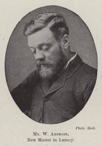 Mr W Ambrose, nuovo maestro in lunacy da English Photographer