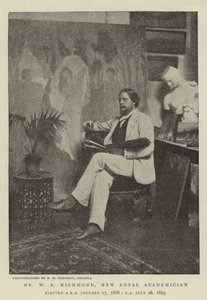Mr W B Richmond, nuovo accademico reale