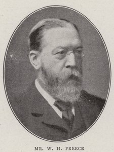 Mr W H Preece da English Photographer
